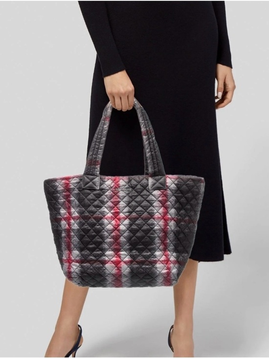 MZ Wallace Handbags - MZ WALLACE Metro Multicolor Quilted Nylon Lightweight EX Large Shoulder Bag Tote